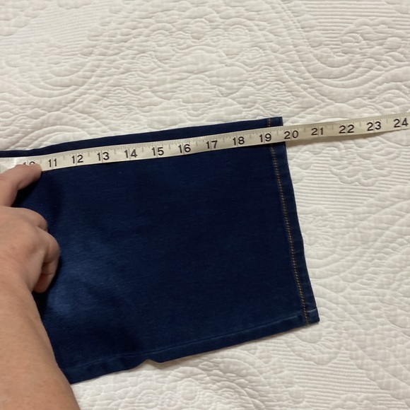 Cato mid rise skinny crop jeans dark wash size 12 - Picture 11 of 14